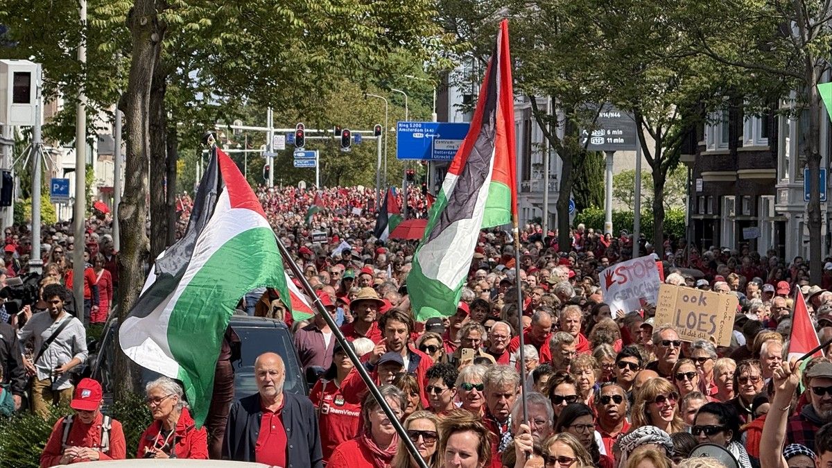 Oko 100.000 ljudi u Nizozemskoj protestovalo protiv vladine politike prema Izraelu