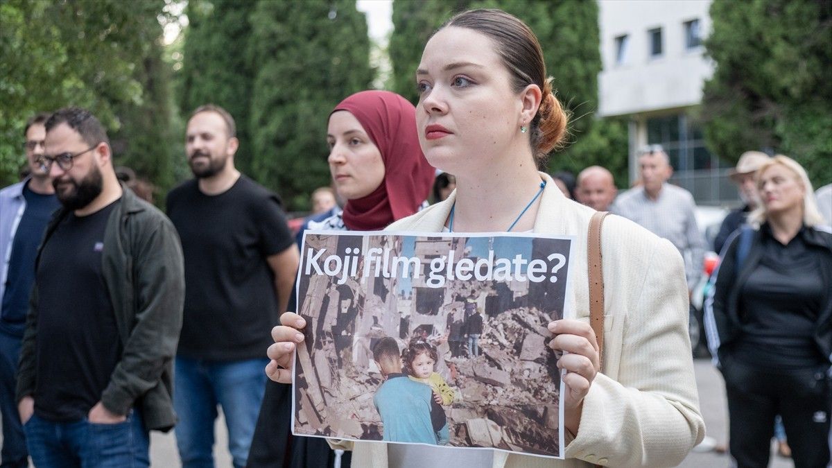 Građani protestovali protiv prikazivanja izraelskih filmova u Podgorici