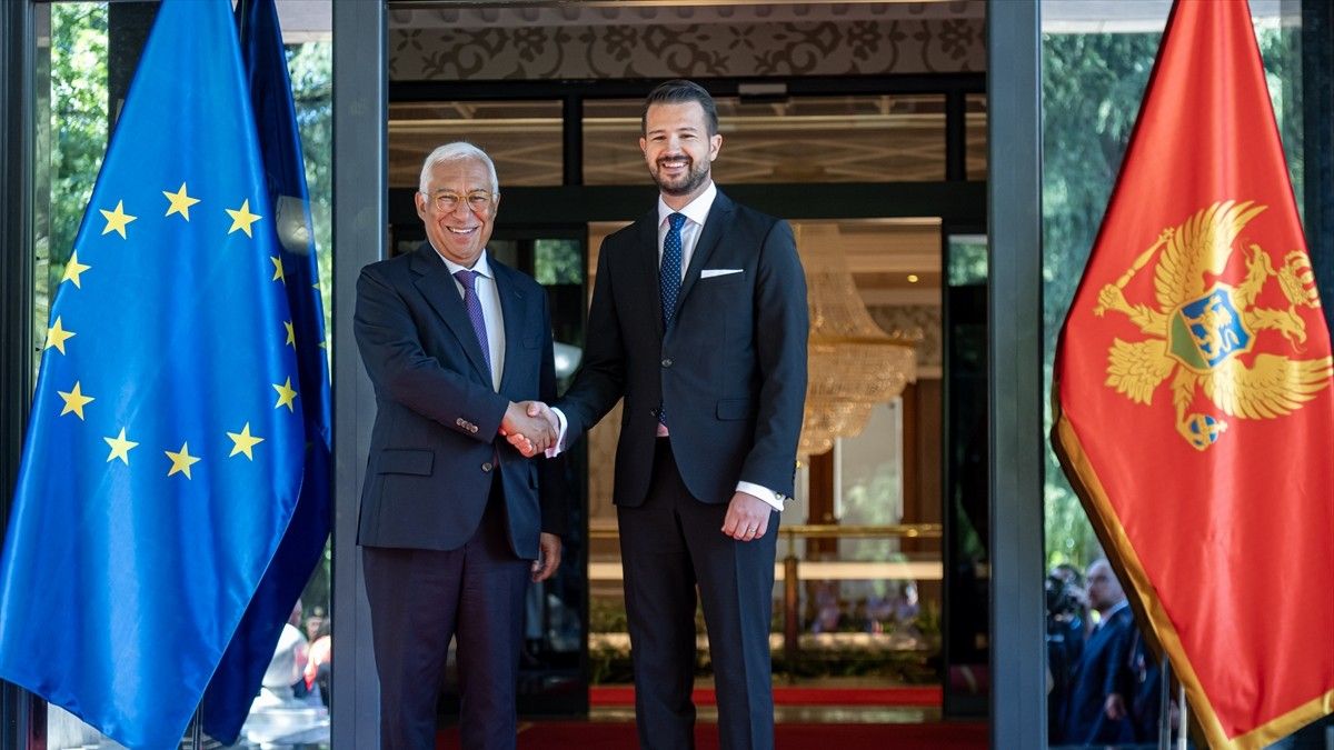 Predsjednik Evropskog vijeća Antonio Costa stigao u posjetu Crnoj Gori