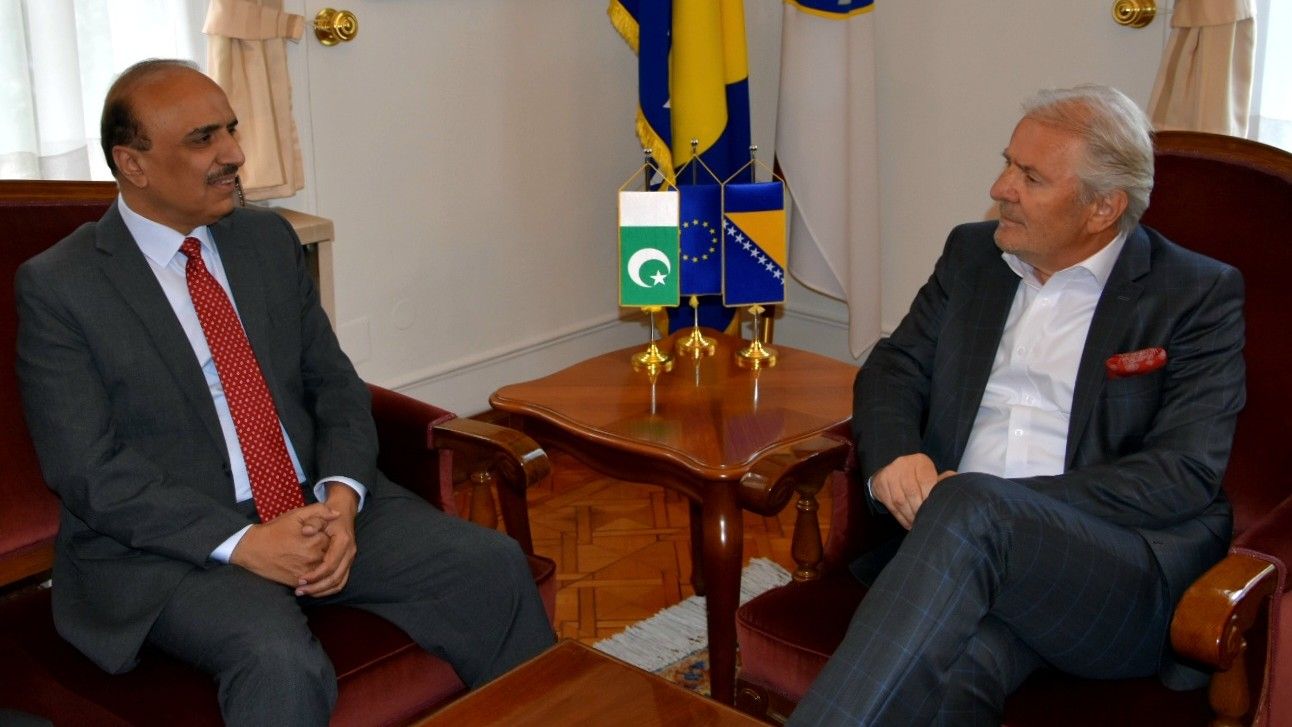 Potpredsjednik Lendo je naglasio da Bosna i Hercegovina cijeni dokazano prijateljstvo s Islamskom Republikom Pakistan i njenim narodom