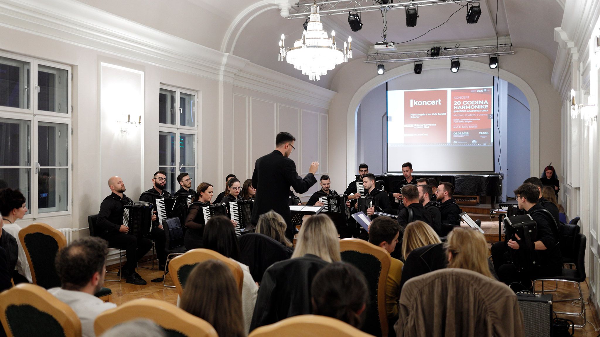 Ovaj svečani događaj, osim proslave značajnog jubileja bio je posvećen i obilježavanju Internacionalnog dana harmonike