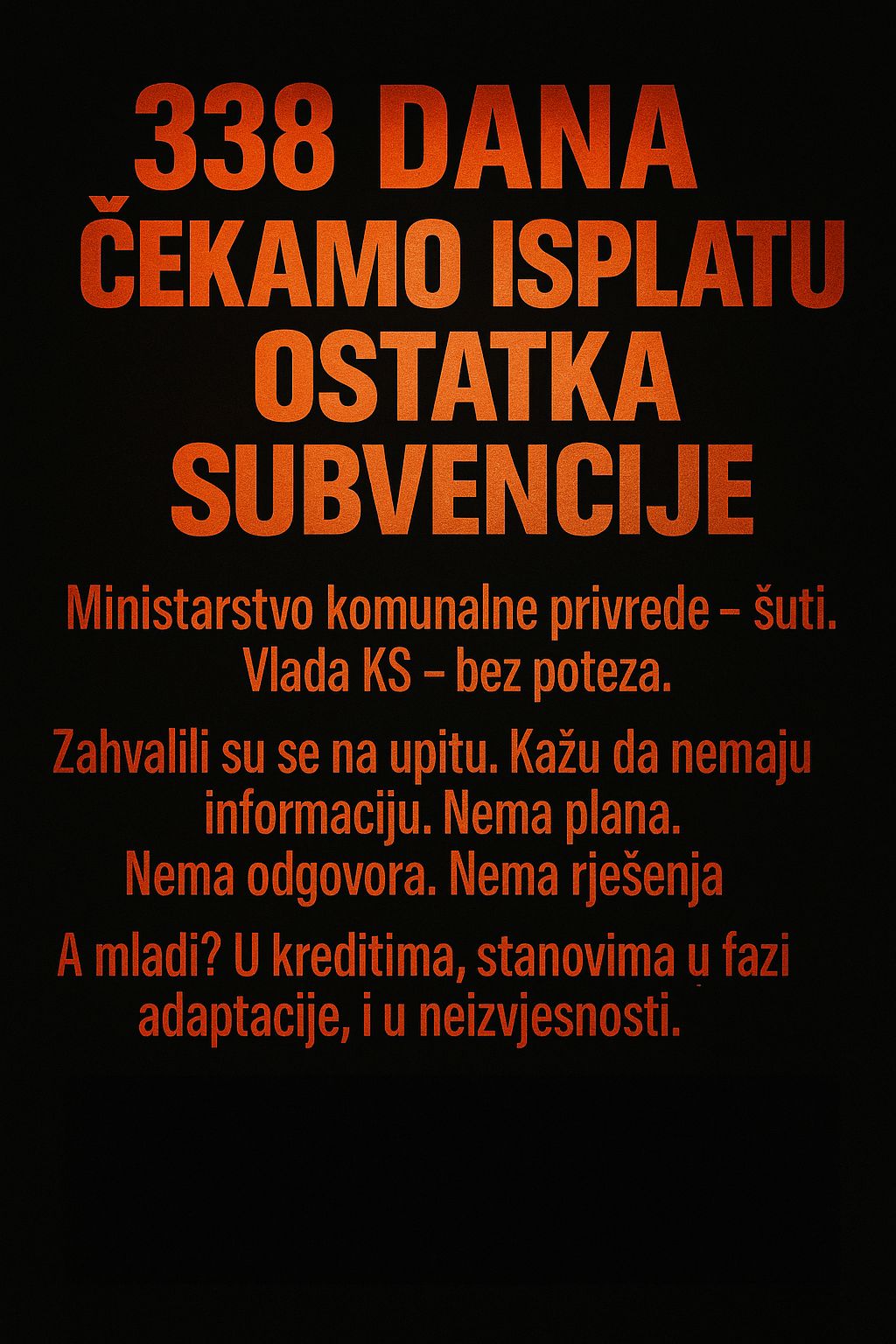 Vlada puše u jogurt, a mladi čekaju skoro godinu dana: 340 dana bez isplate