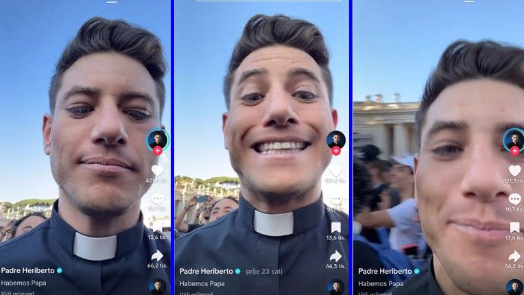 Video snimak emotivnog trenutka koji je Heribert podijelio na svom profilu brzo je preplavio internet