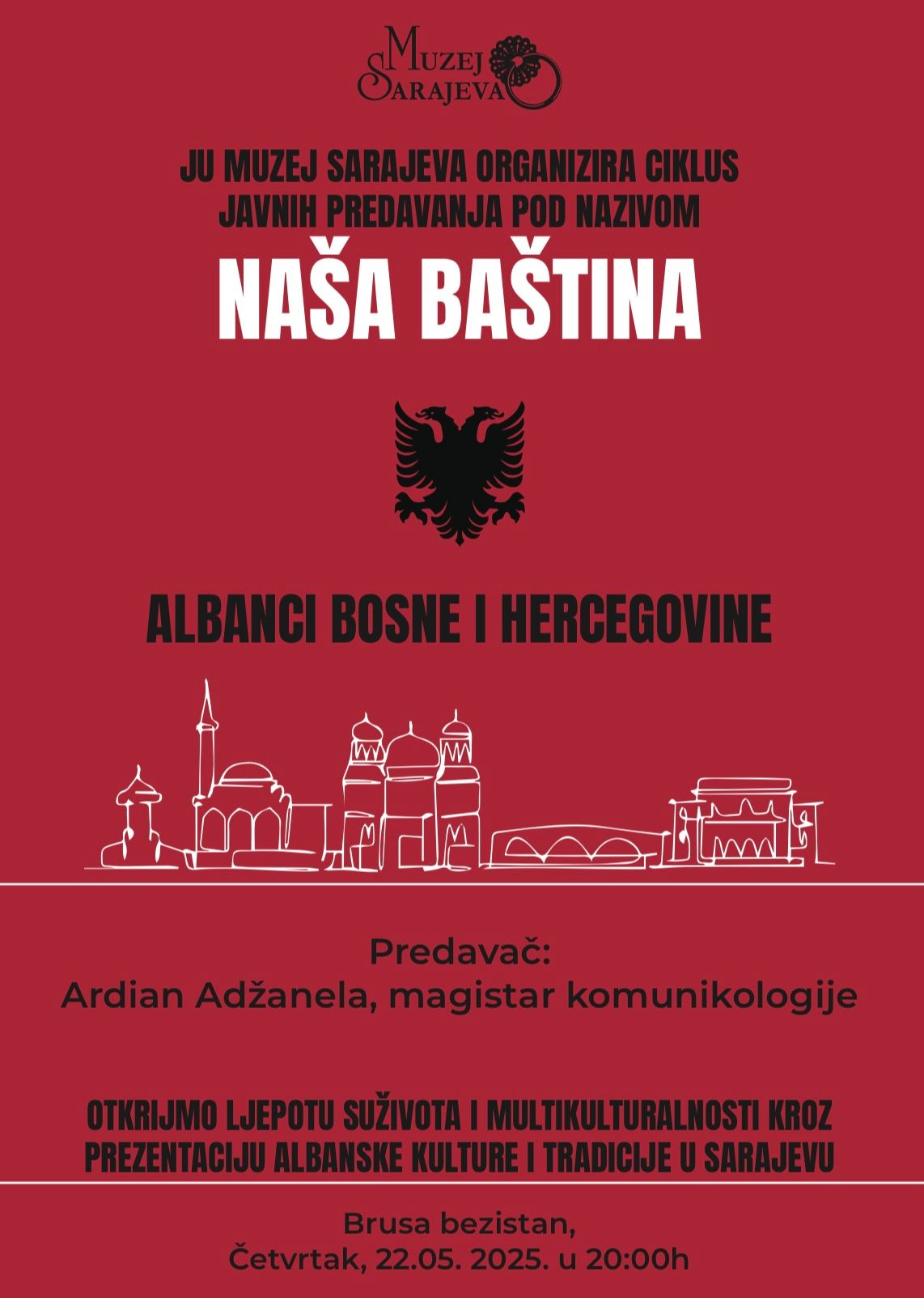 U srcu Sarajeva – večer posvećena albanskoj tradiciji i identitetu