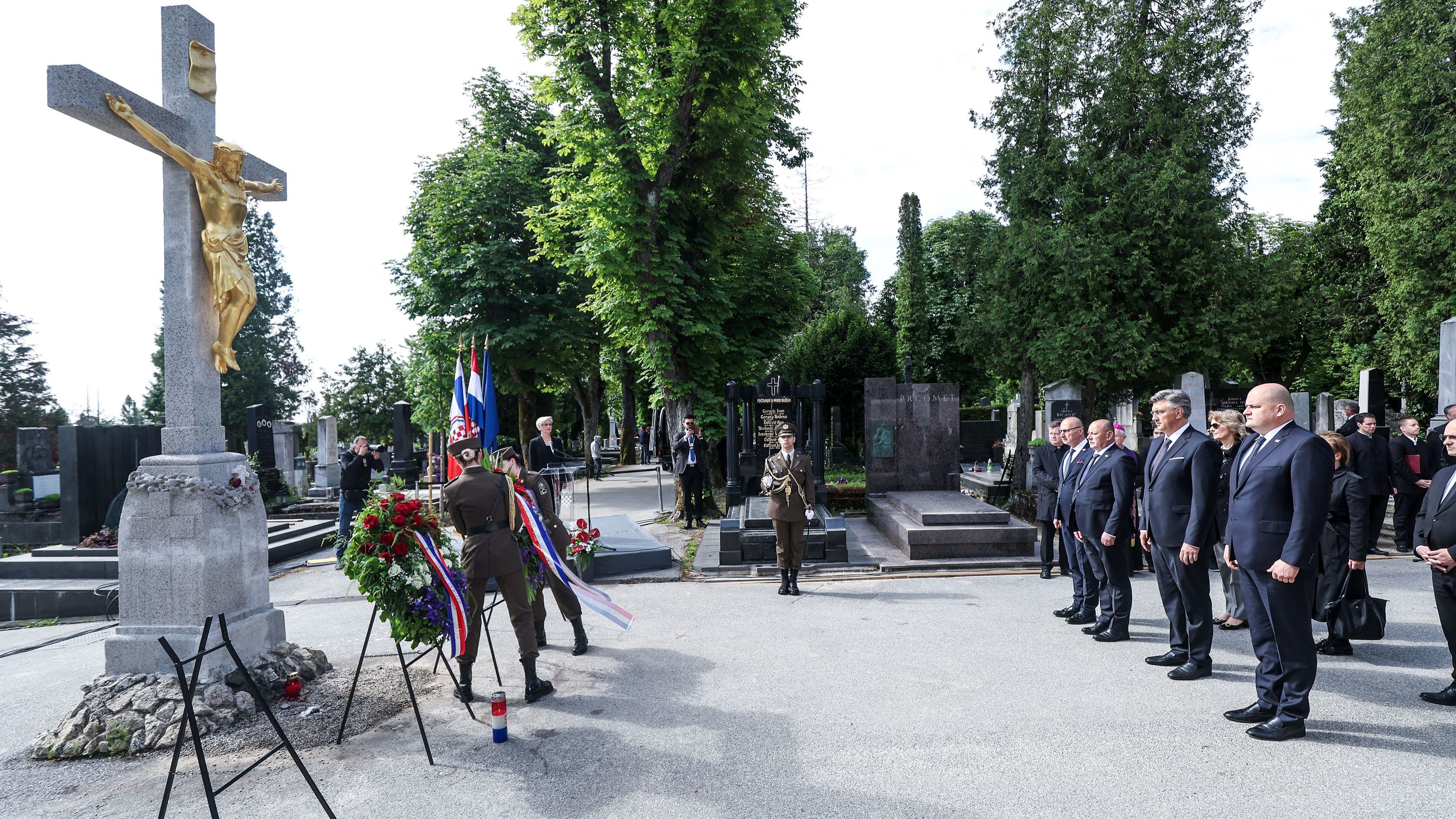 Plenković na komemoraciji za Blajburg: Pijetet prema žrtvama ubijenima bez suđenja, osvetnički 