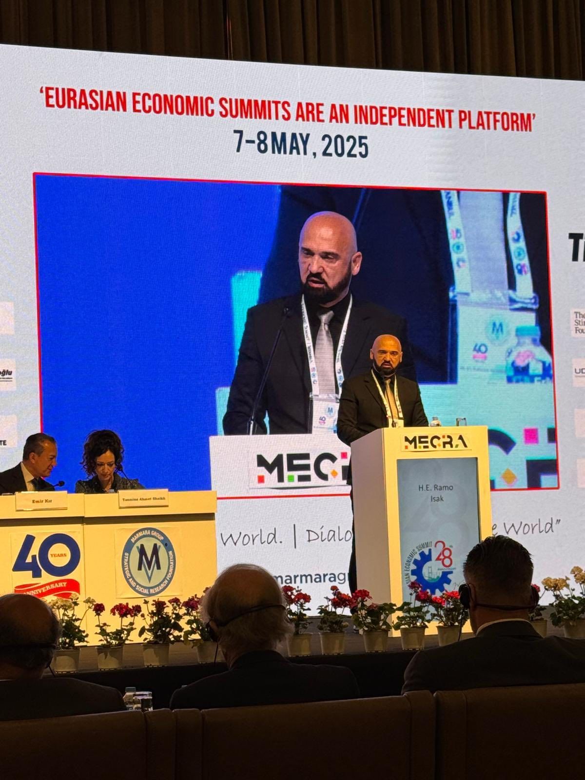 Ministar Isak zahvalio se predsjedniku Fondacije Marmara Group Akkanu Suveru na pozivu za učešće na samitu 