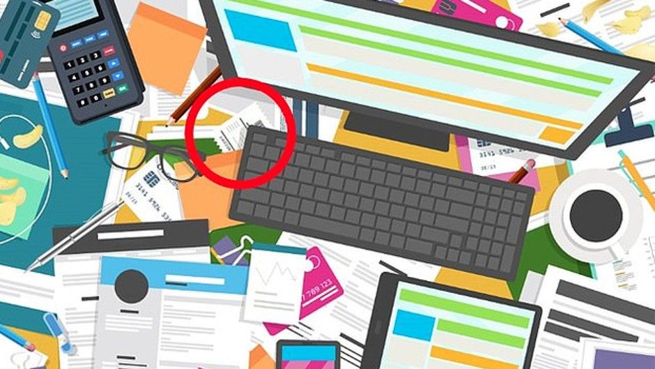 Možete li pronaći račun na radnom stolu? Dosadašnji rekord je 13 sekundi