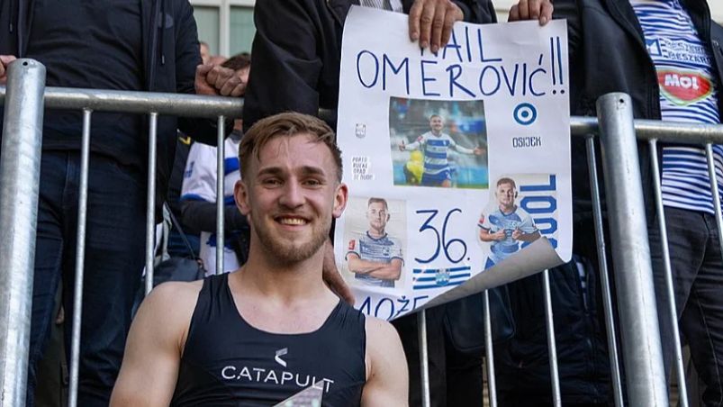 Omerović je tako nastavio igrati u sjajnoj formi jer je postigao tri gola i ima jednu asistenciju na posljednja tri duela svog Osijeka 