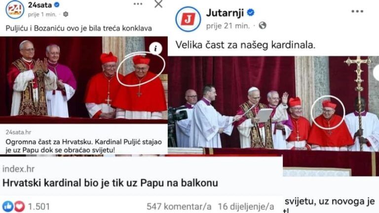 Rasprava na društvenim mrežama: Čiji je kardinal Vinko Puljić?