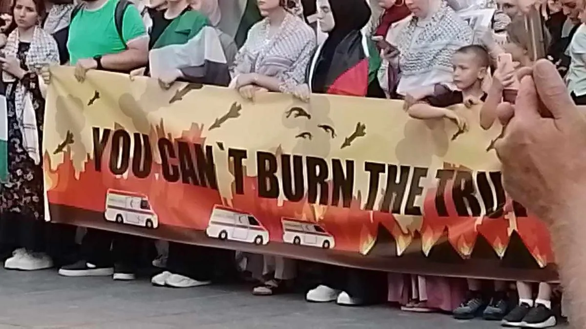 Sarajevo nije nijemi posmatrač! Šetnja za Gazu uz poruku: Ne možete spaliti istinu!
