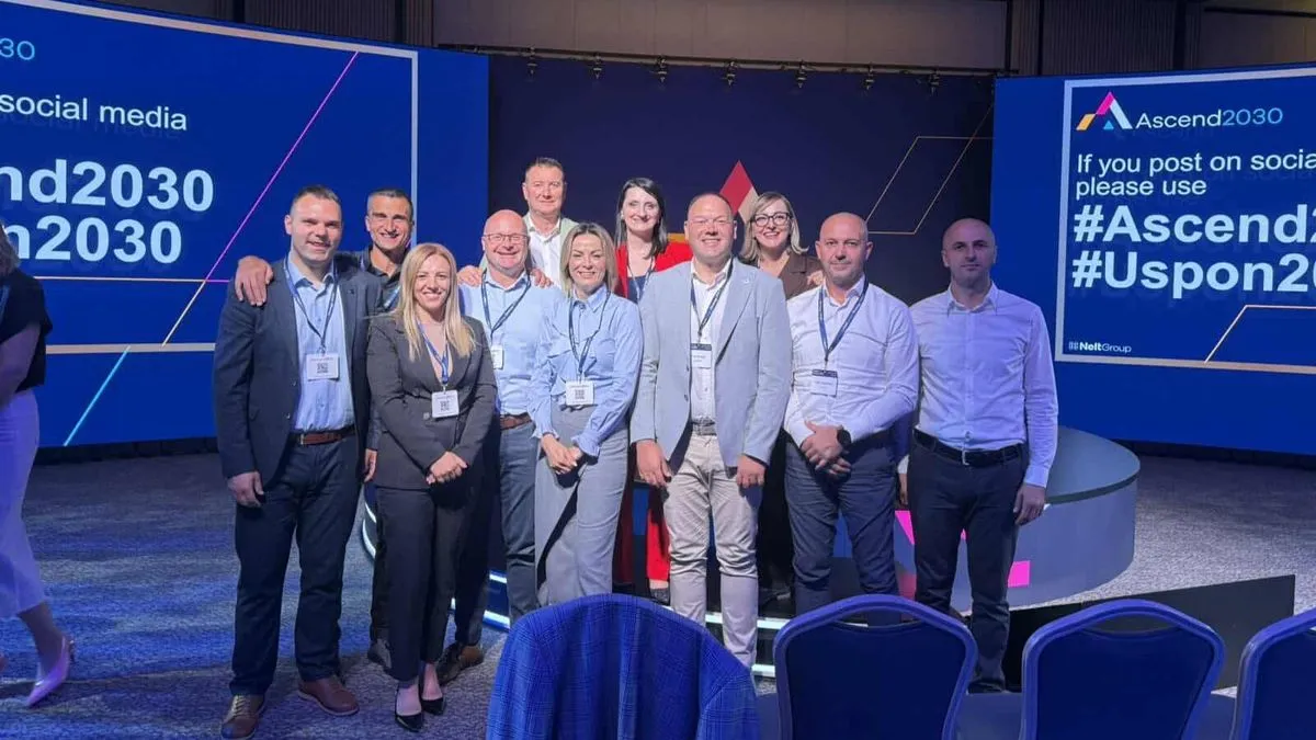 „Ascend 2030“ je novo poglavlje u poslovanju Nelt Grupe i simbolizuje ambiciju kompanije da se uzdigne na još viši nivo efikasnog, odgovornog i održivog poslovanja 