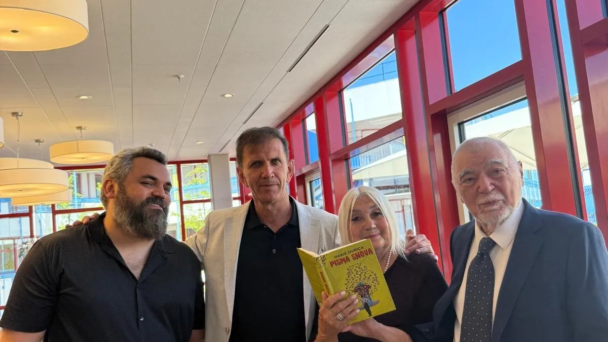 Mesić, ambasador Jurkić i dr. Žugor oduševljeni knjigom Harisa Dubice: 'Pisma snova' postaje film!