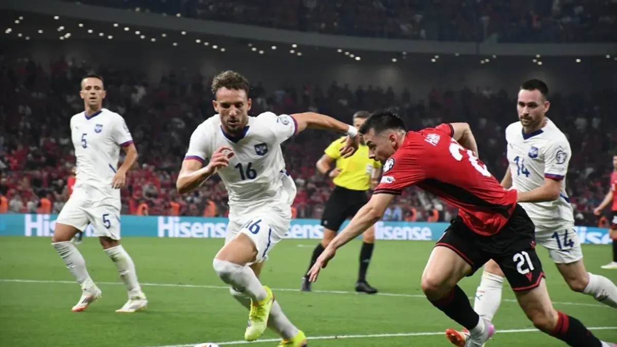 Albanija je prijetila sporadično, a najbolju priliku imao je Bajrami, no šutirao je neprecizno