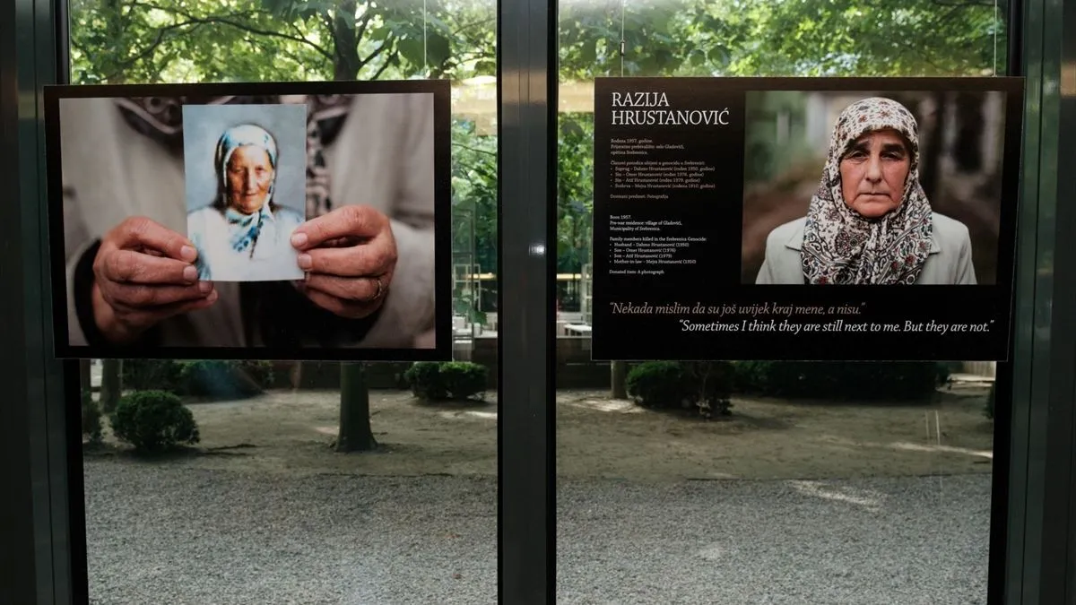 U Briselu otvorena izložba posvećena genocidu u Srebrenici