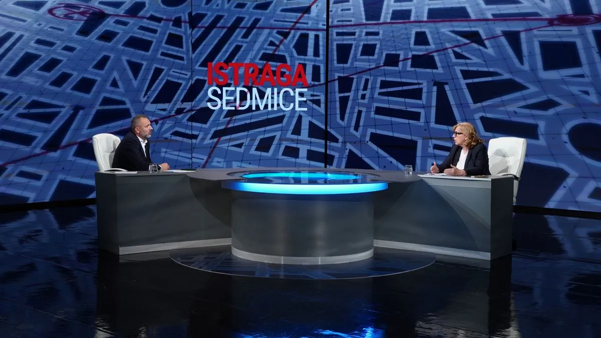 Miletić u 'Istrazi sedmice' o presudi: Ako je neko dao mito, nije ga dao meni niti sam ga primila
