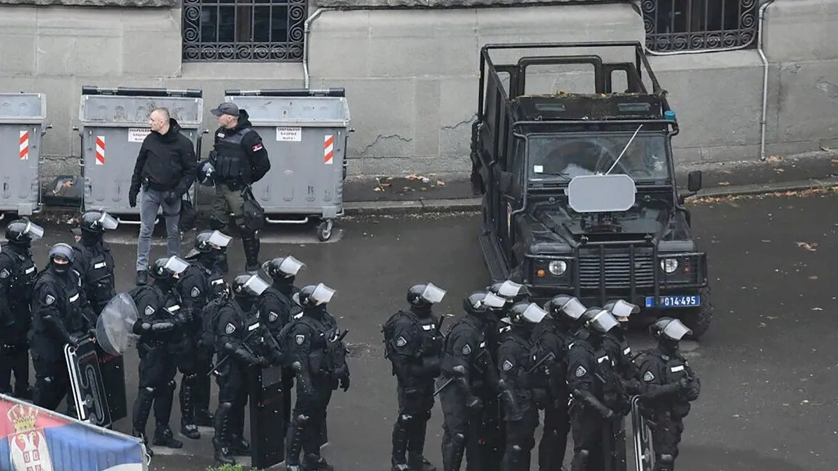 Srbija odgovorila UN-u na pitanje o upotrebi zvučnog topa tokom protesta u Beogradu
