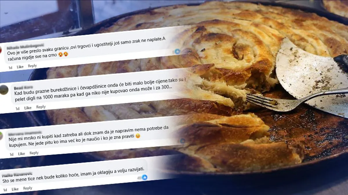  I možda će upravo burek biti posljednja kap u tanjiru koja će natjerati društvo da konačno zasuče rukave oko pite, ali i oko promjena.