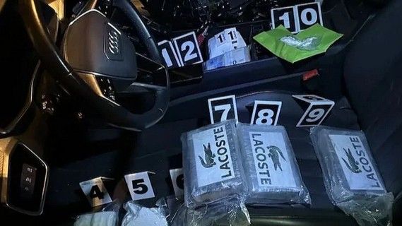 Droga je pronađena prilikom kontrole automobila Audi A6 i bila je skrivena u posebnom izgrađenom ”šteku”