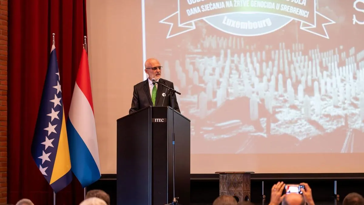 Luksemburg: 30 godina od genocida u Srebrenici uz najavu izgradnje spomen-obilježja