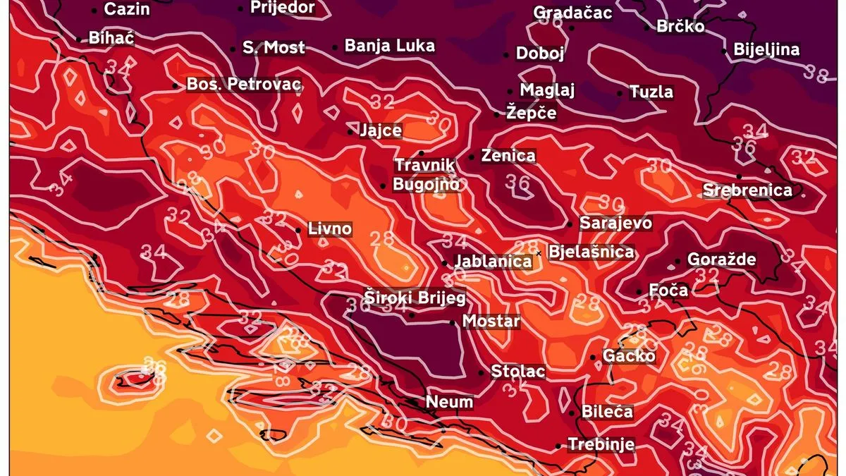 Vrućine iz Afrike ide prema nama: Oglasio se Nedim Sladić