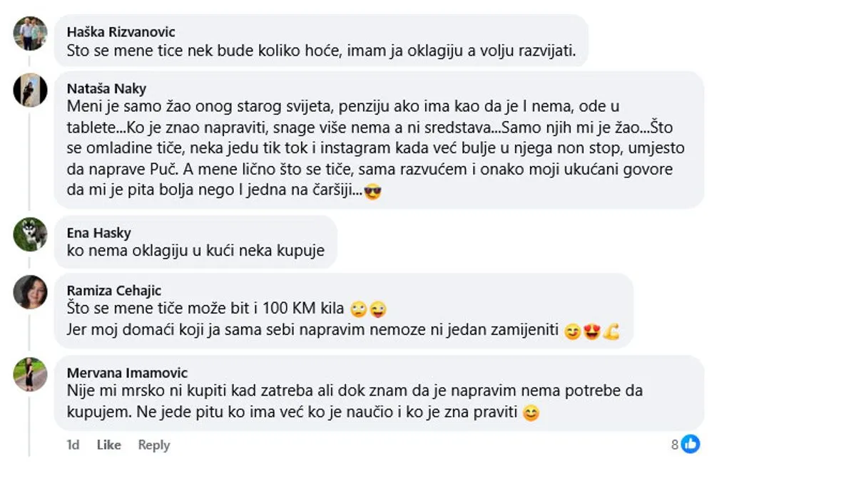  I možda će upravo burek biti posljednja kap u tanjiru koja će natjerati društvo da konačno zasuče rukave oko pite, ali i oko promjena.