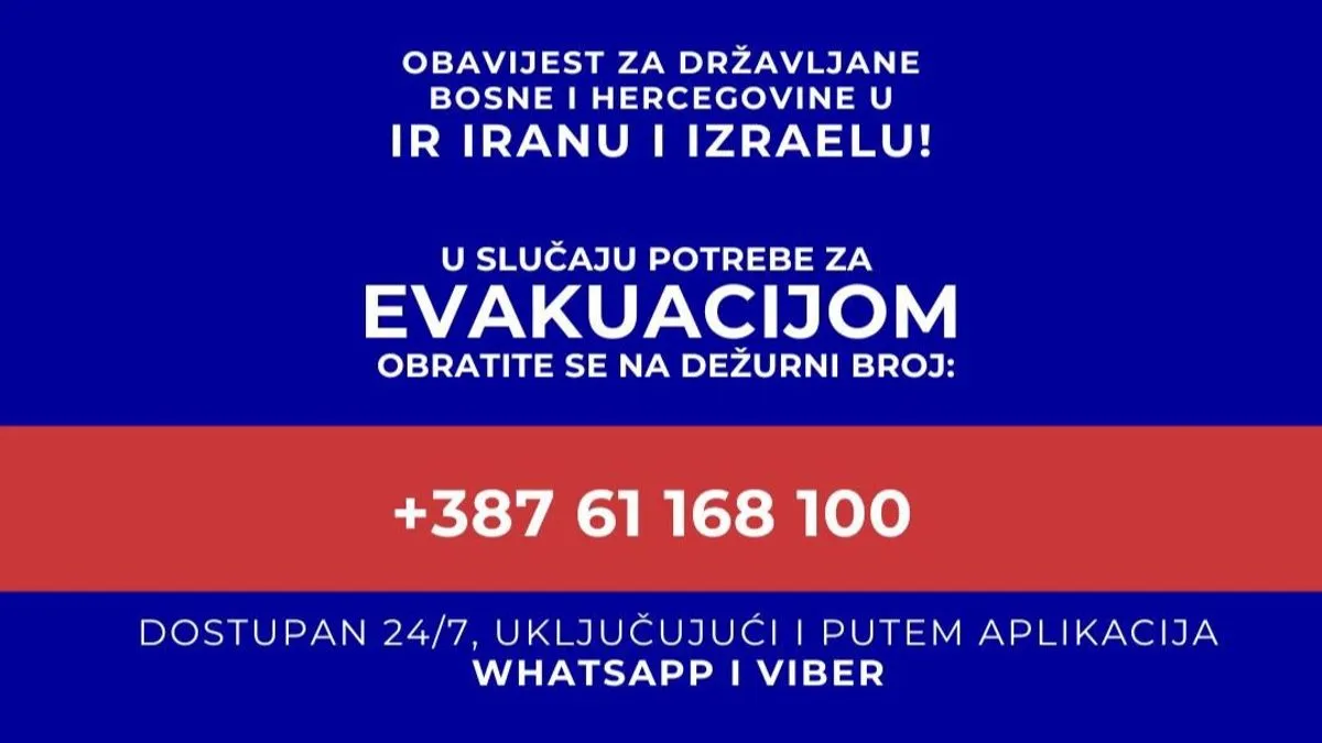 MVP BiH naglašava da ostaje u stalnoj koordinaciji s relevantnim međunarodnim partnerima.