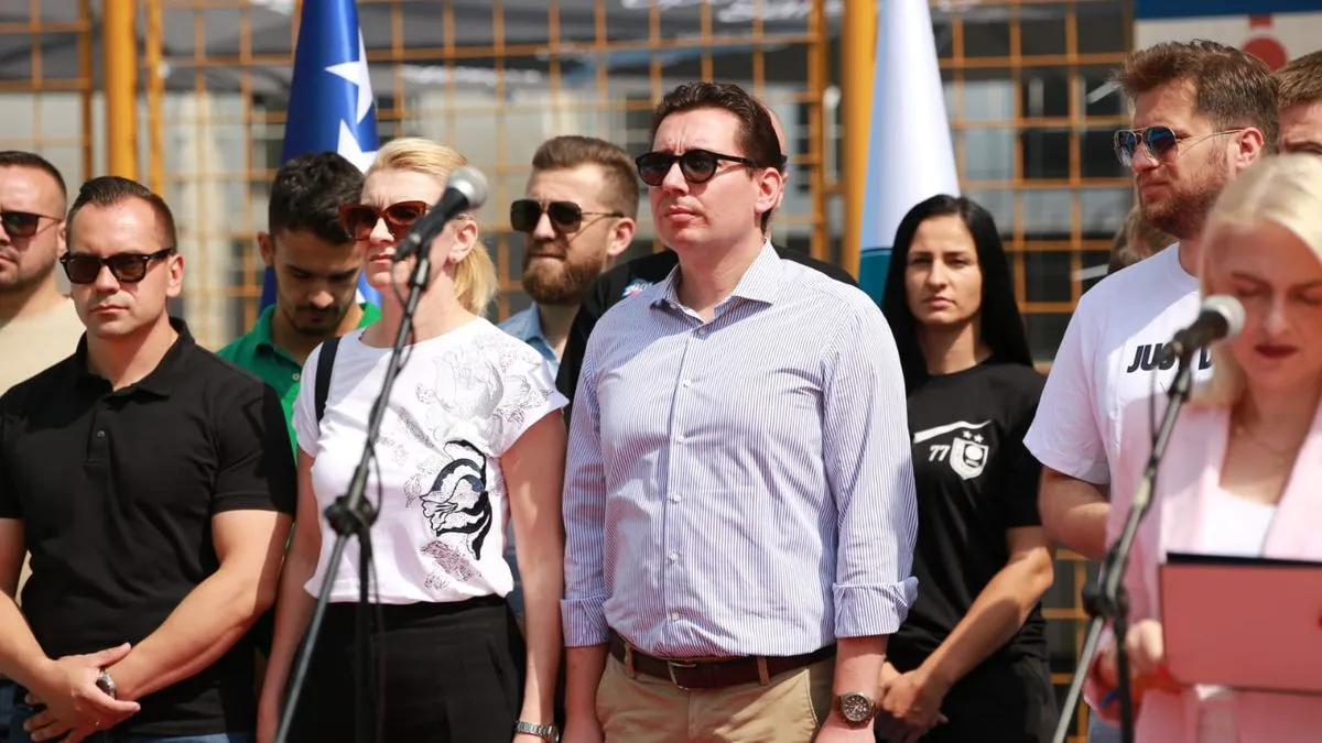  'Važno je da naša djeca imaju ispravne uzore i da gajimo patriotizam', istakao je načelnik Općine Stari Grad Irfan Čengić.