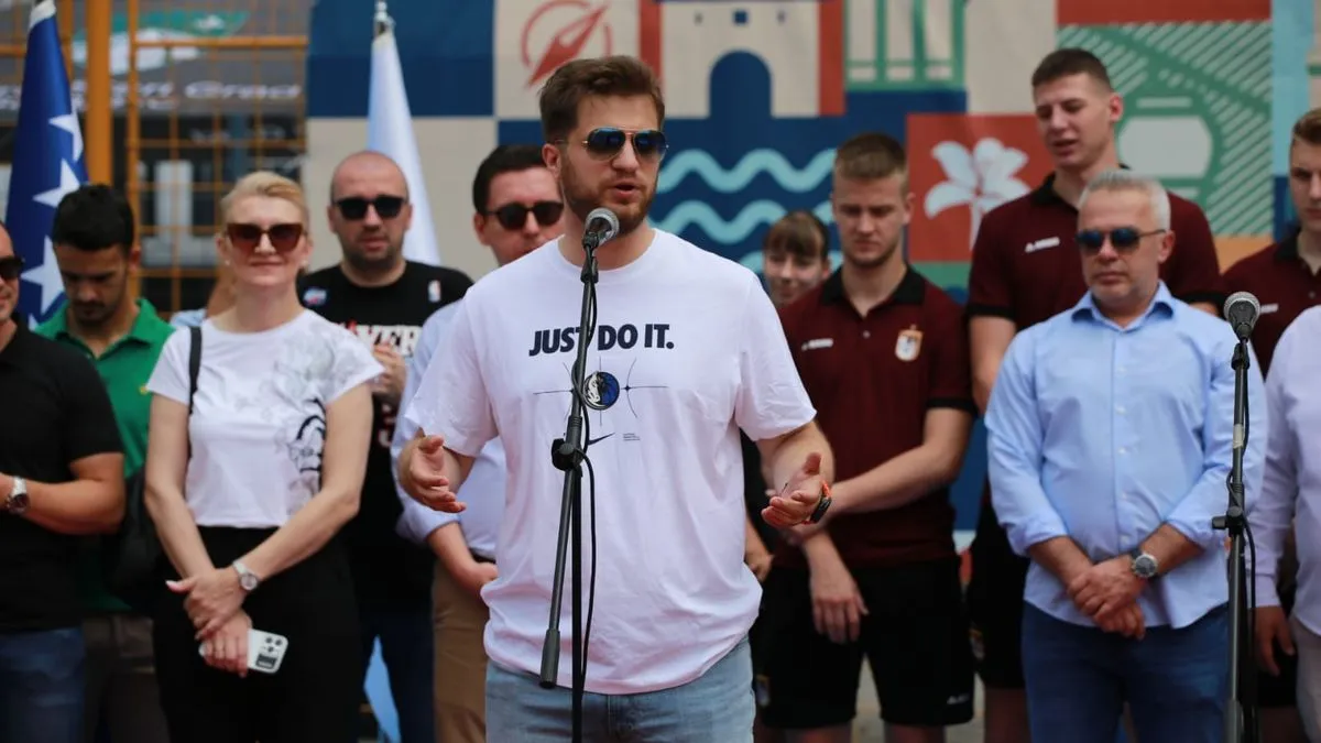 Otvoreno obnovljeno multifunkcionalno sportsko igralište OŠ ‘Hamdija Kreševljaković’