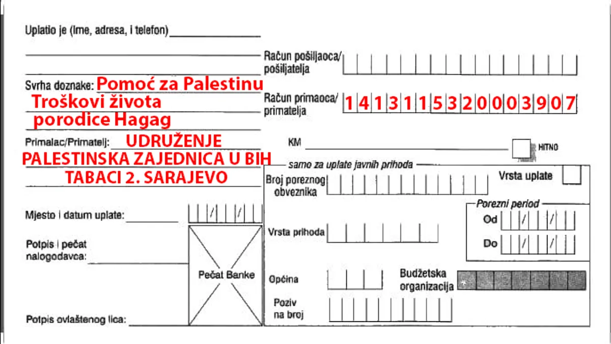 Iako je Munira naslijedila zemljište od svojih roditelja, porodica nema finansijskih sredstava za izgradnju kuće.