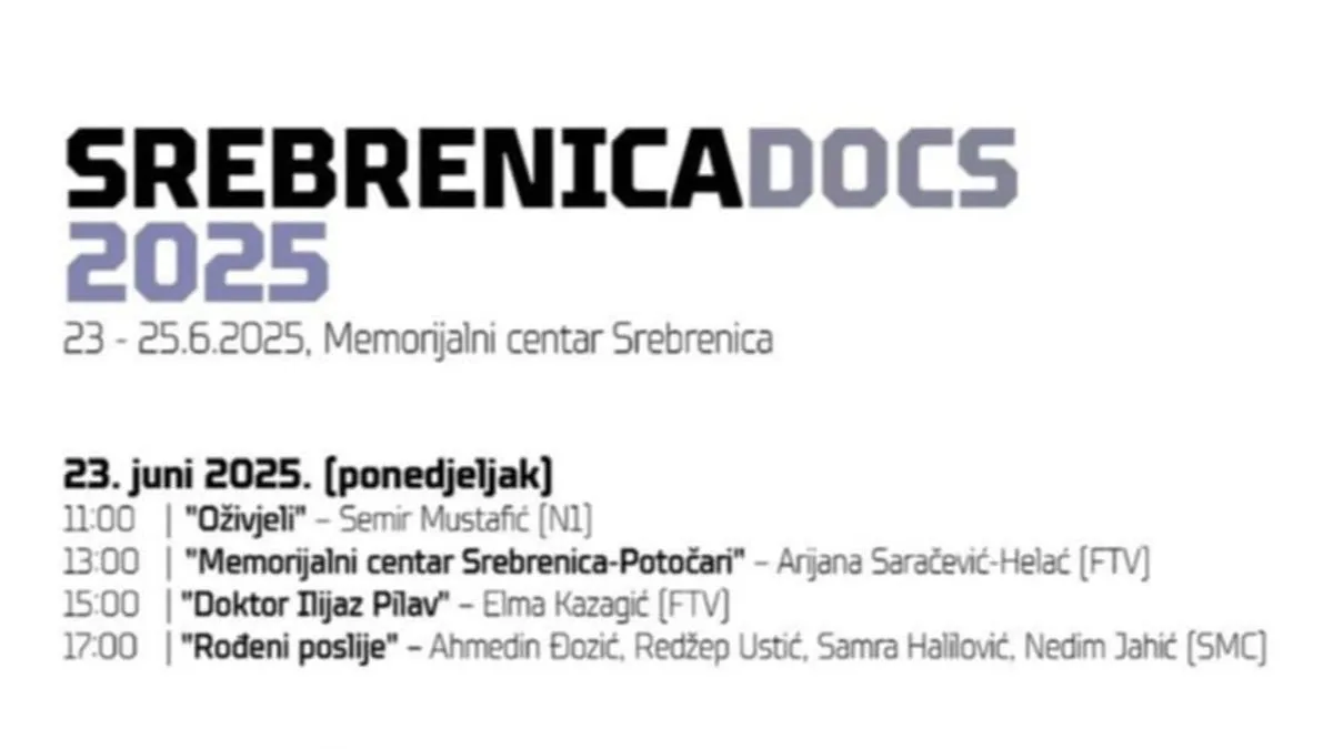 Pored filmskog programa, Memorijalni centar je pozvao dvadeset mladih iz svih dijelova Bosne i Hercegovine da se prijave za učešće na festivalu.