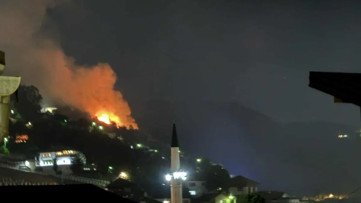 Ona rekla 'da', i sve planulo: Vatromet zbog prosidbe zapalio Vratnik