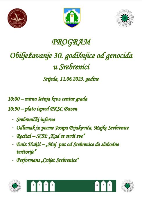 687 učenika u Gračanici organizuje mirnu šetnju za Srebrenicu
