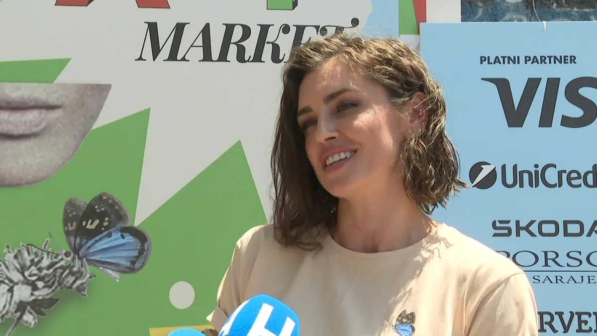 Suosnivačica Orea art marketa, Amra Džeko, sretna je jer se market sa lokalnog nivoa ove godine popeo na regionalni