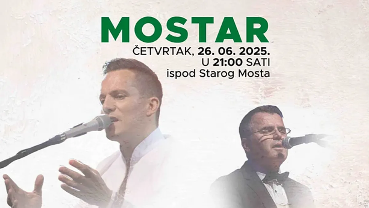 Mostar će ove godine na poseban način obilježiti dolazak Nove hidžretske 1447. godine – koncertom duhovne muzike u izvođenju poznatog bh. umjetnika Armina Muzaferije.