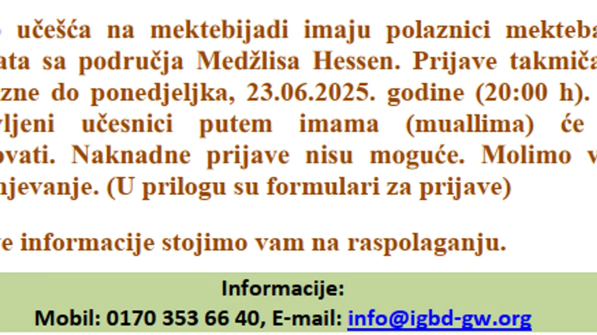 Na sportskom terenu Klarenthal u Wiesbadenu, na adresi Geschwister-Scholl-Straße 8, ovogodišnji juni završava u znaku dječije radosti, igre i zajedništva. 