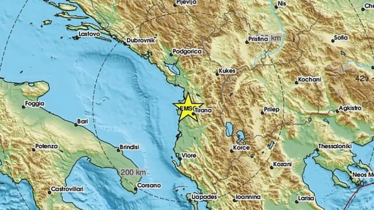 Zemljotresi jačine 4,6 i 4,5 stepeni Rihterove skale pogodili su centralnu Tursku i Albaniju, objavio je Evropsko-mediteranski seizmološki centar.