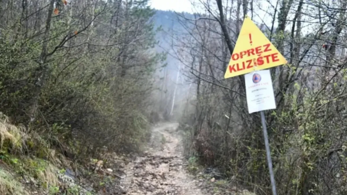 Sedam mjeseci bez akcije: Građani Širokače strahuju zbog klizišta