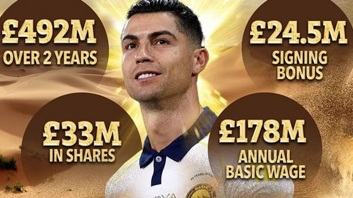 Cristiano Ronaldo je potpisao novi ugovor s Al-Nassrom do 2027. godine prema kojem će zaraditi nevjerovatnih 577,68 miliona eura.