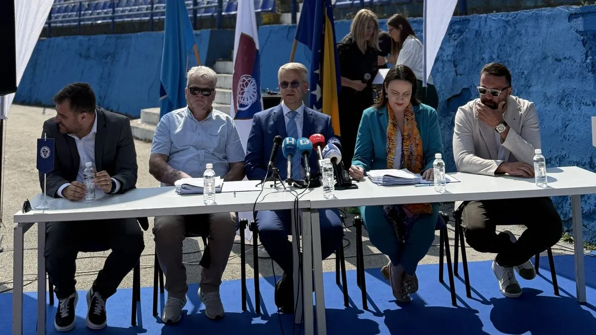 Nova južna tribina stadiona Grbavica: Investicija od 4.7 miliona KM mijenja lice sarajevskog sporta