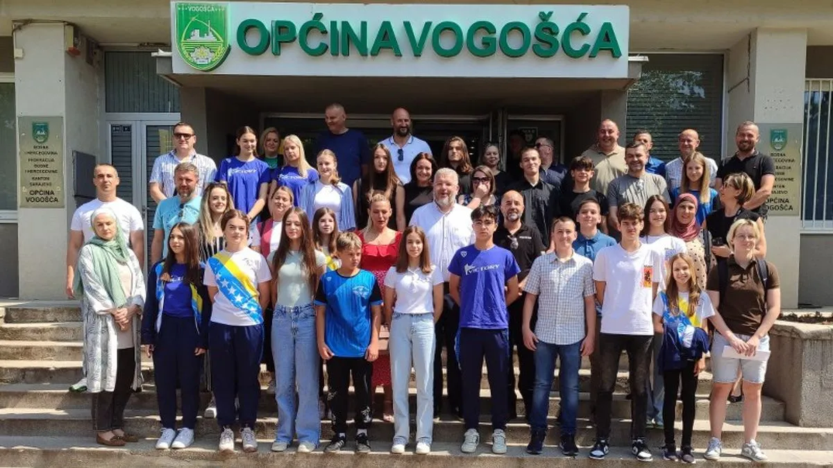 Za postignute rezultate u 2024. godini Općina Vogošća će dodjeliti 25 stipendija uspješnim sportistima u ukupnom iznosu od 22.650 KM