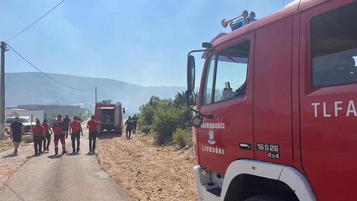'Nemojte sami pokušavati gasiti vatru na otvorenom jer to može ugroziti vas i druge'