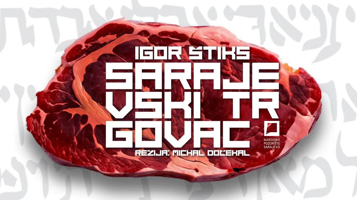 Tekst Sarajevski trgovac napisan je posebno za Narodno pozorište Sarajevo.