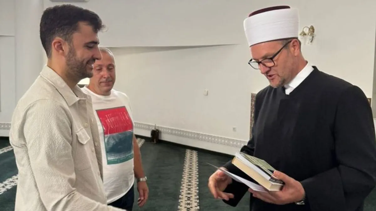 Ismael Herrero Gonzalez u Čaršijskoj džamiji u Kaknju zvanično primio islam