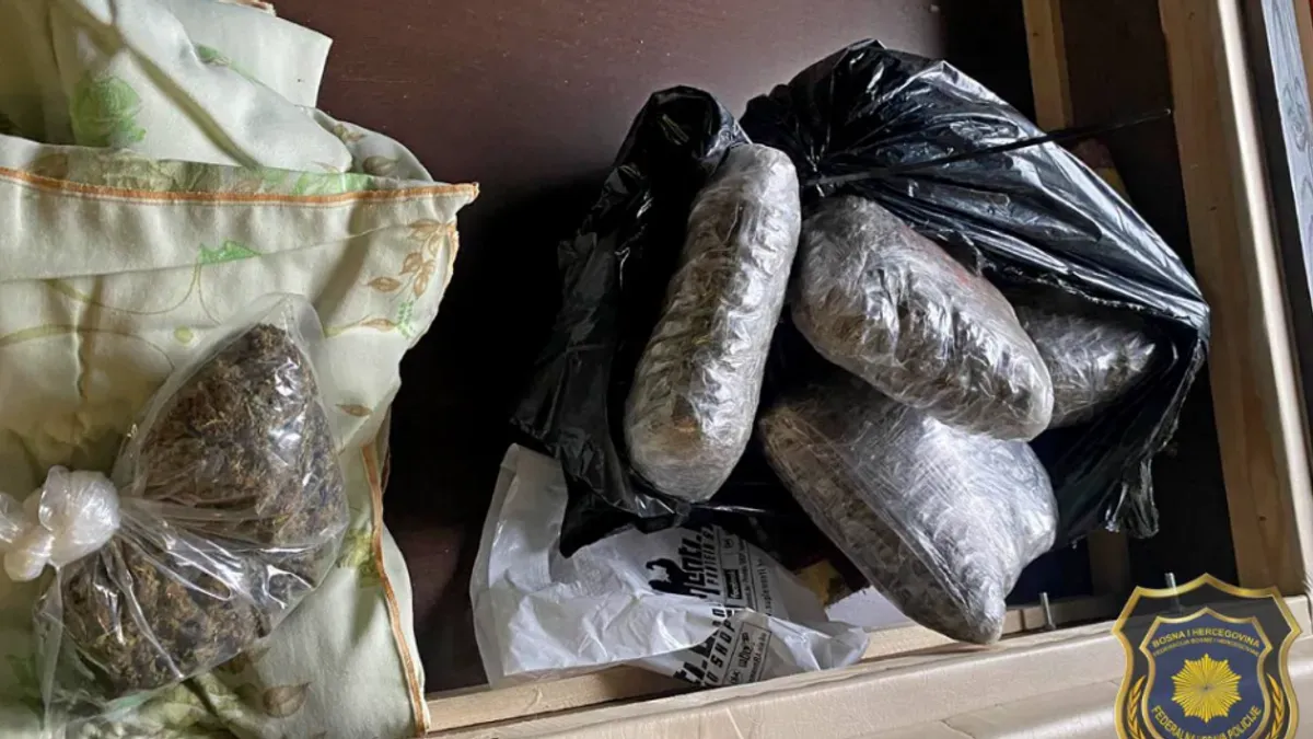 Prilikom provođenja operativne akcije izvršen je pretres prostorija koje koristi H. A.