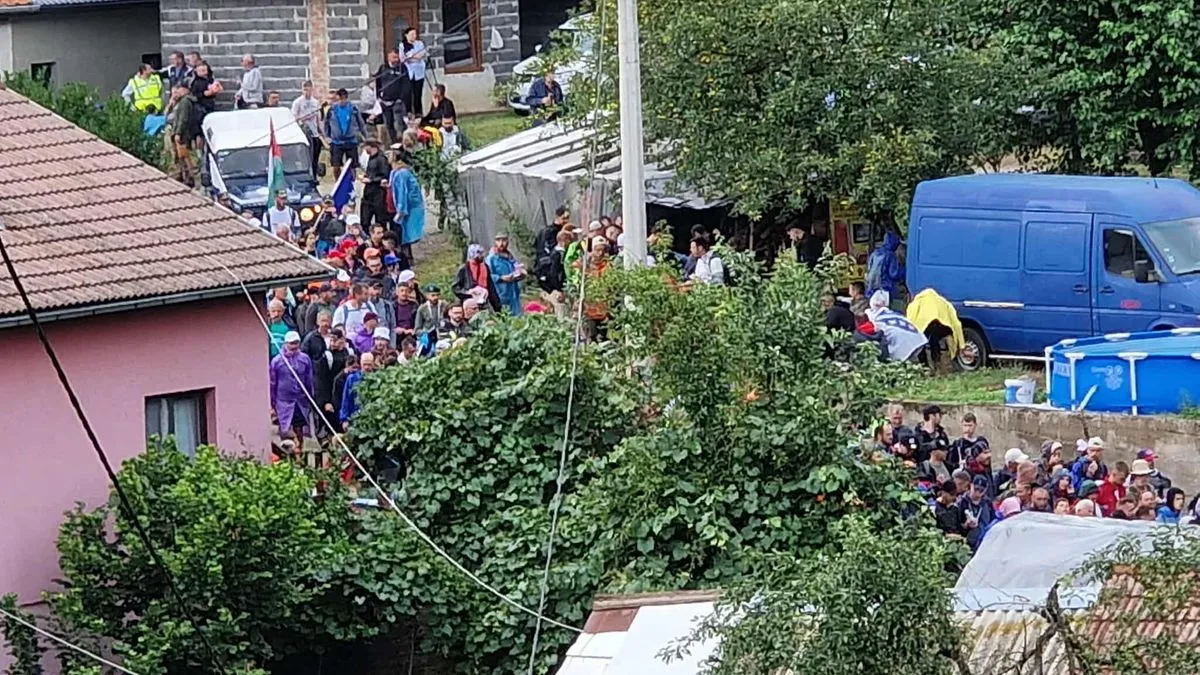 Na današnjoj ruti učesnici su savladali najtežu dionicu koja je uključivala uspon na Udrč na 1.045 metara nadmorske visine