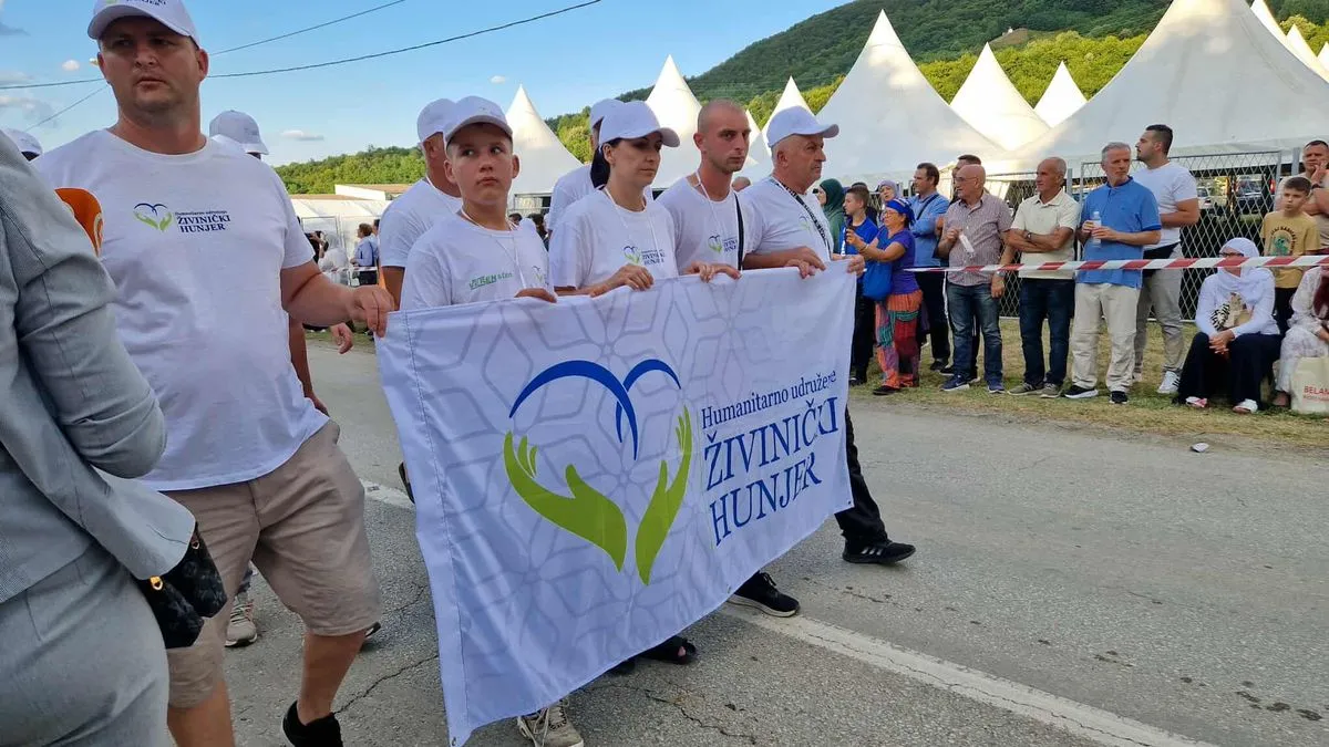 Učesnici su prije tri dana krenuli iz Nezuka, na području Sapne, na put dug više od 100 kilometara.