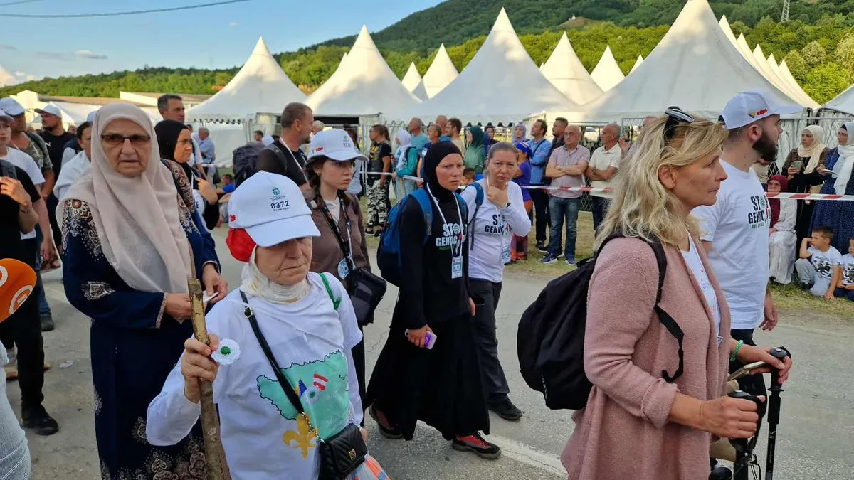 Učesnici su prije tri dana krenuli iz Nezuka, na području Sapne, na put dug više od 100 kilometara.
