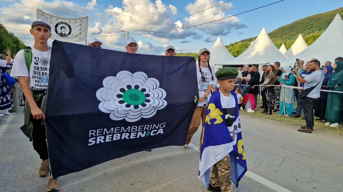 Učesnici su prije tri dana krenuli iz Nezuka, na području Sapne, na put dug više od 100 kilometara.