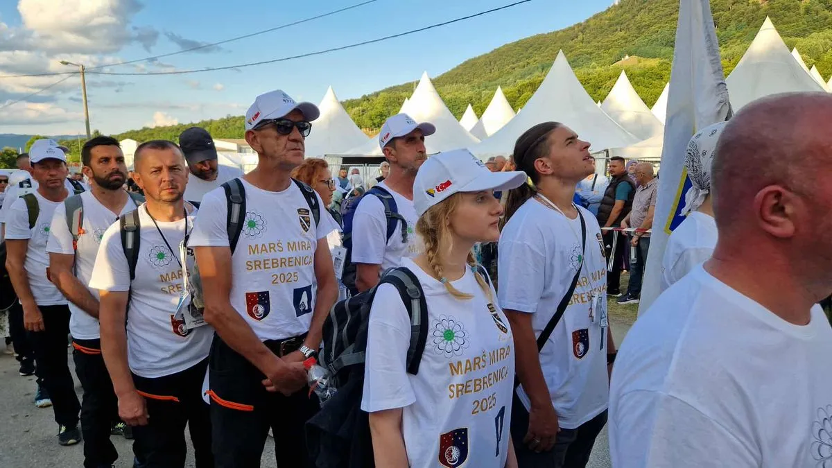 Učesnici su prije tri dana krenuli iz Nezuka, na području Sapne, na put dug više od 100 kilometara.
