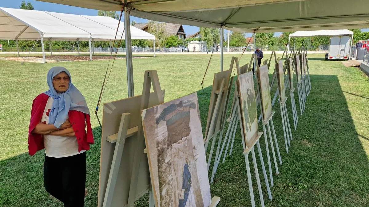 Obilježavanje je posvećeno masovnim logorima s akcentom na logore u Omarskoj i Keratermu